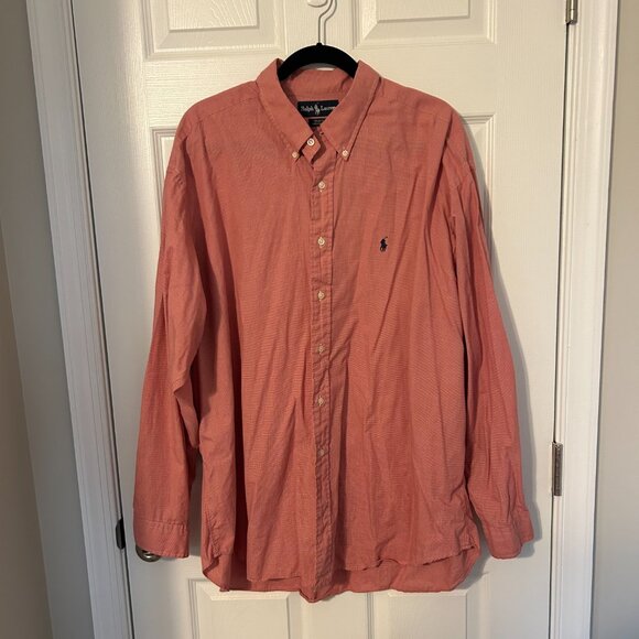 Ralph Lauren Blake Cotton Button Down‎ Long Sleeve, XXL - Picture 2 of 6